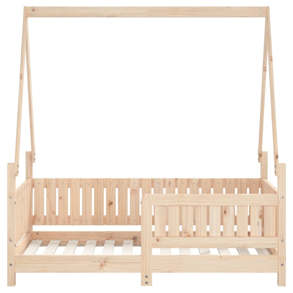 Lit pour enfants Bois de pin massif Lit pour enfants Bois de pin massif