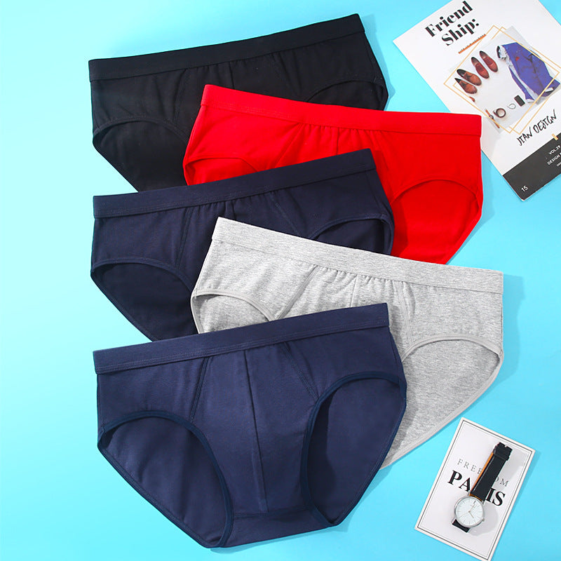 Sous-vêtements en coton pour hommes High-Wist Breathable Plus-Size