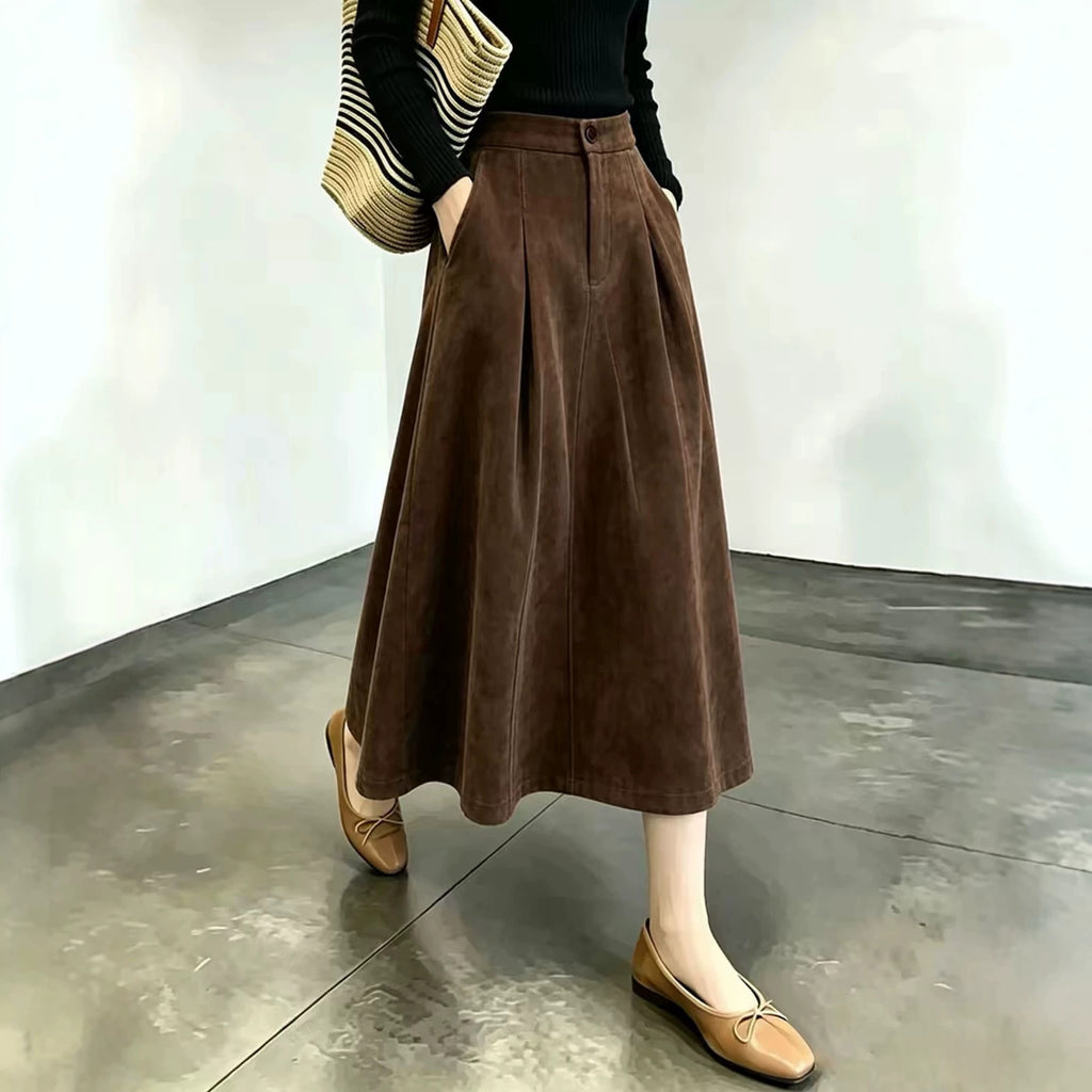 Jupe vintage à la mode et élégante