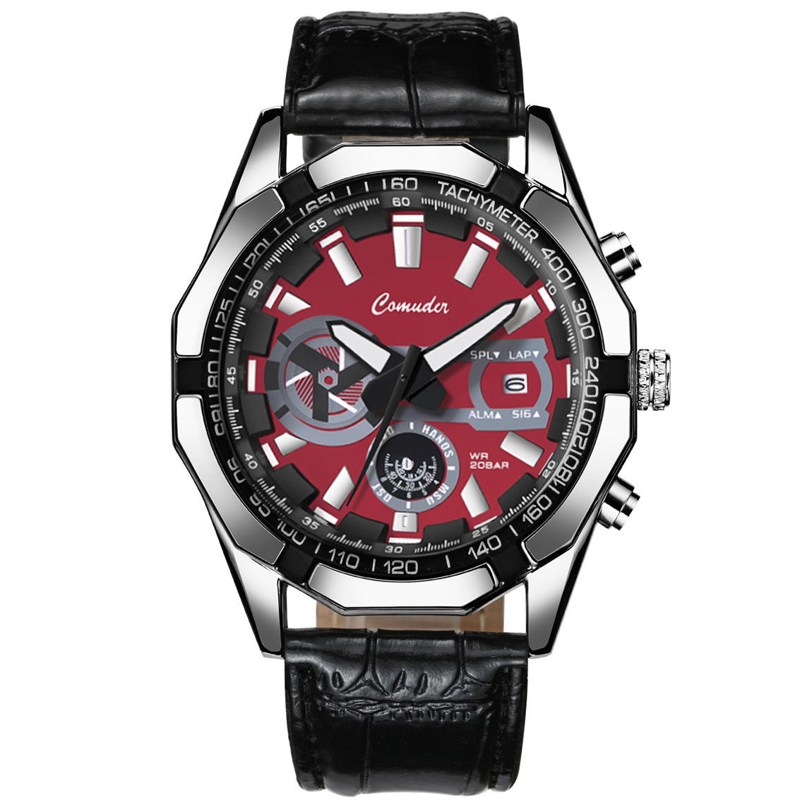 Montre étanche Grand Cadran lumineux