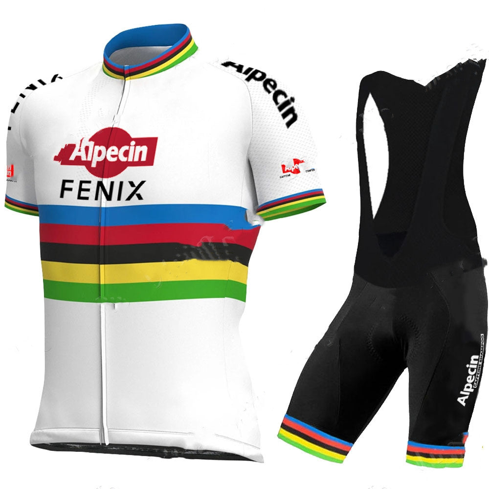 Bib à manches courtes Cycling Jersey Suit