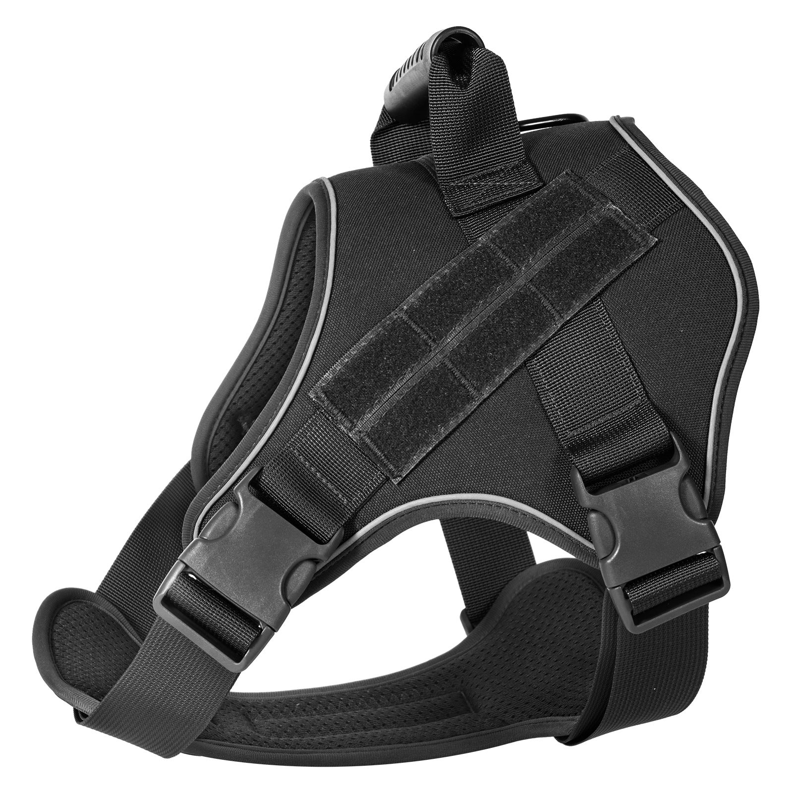 Corde de traction pour gros chiens Harnais tactique respirant
