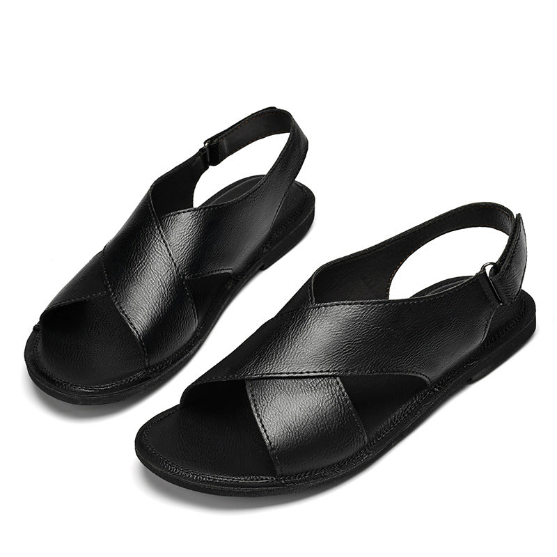 Sandales en plein air de plage pour hommes - Chaussures légères pour la marche et le V
