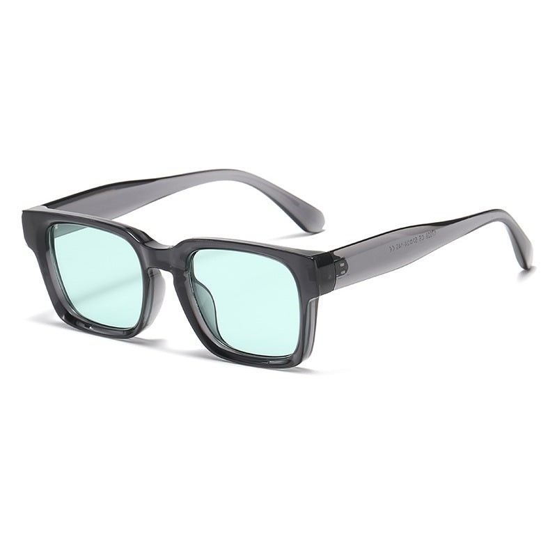 Rétro Minimalist Lunettes de soleil polyvalentes pour hommes et femmes