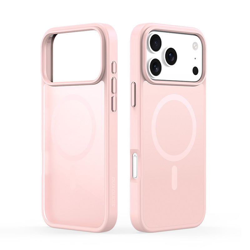 Magnetic Skin-feel Minimalist Matte transparent Couverture arrière