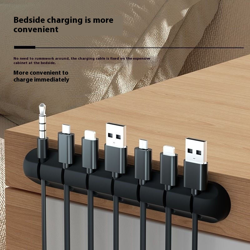 Protecteur de câble de recharge fixe de bureau