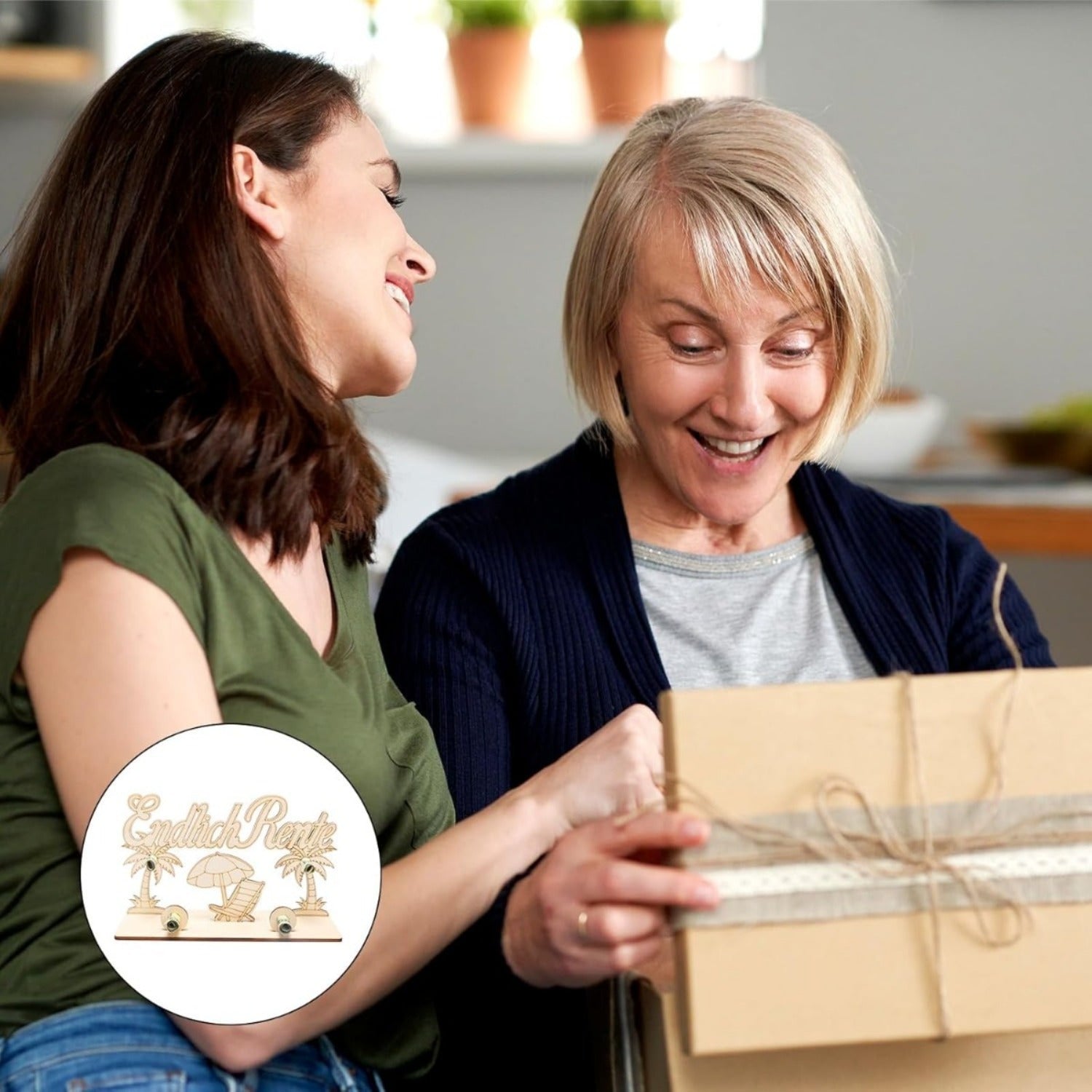 Décor bureau en bois pour les partis à la retraite – petit et élégant