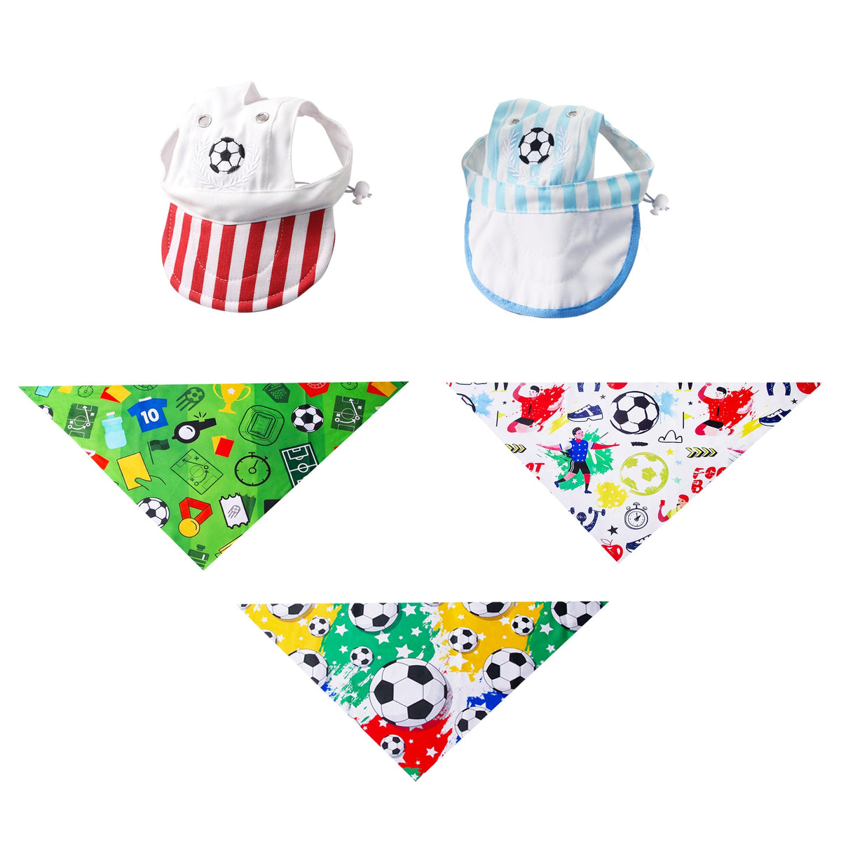 Accessoires décoratifs écharpes triangulaires pour animaux de compagnie