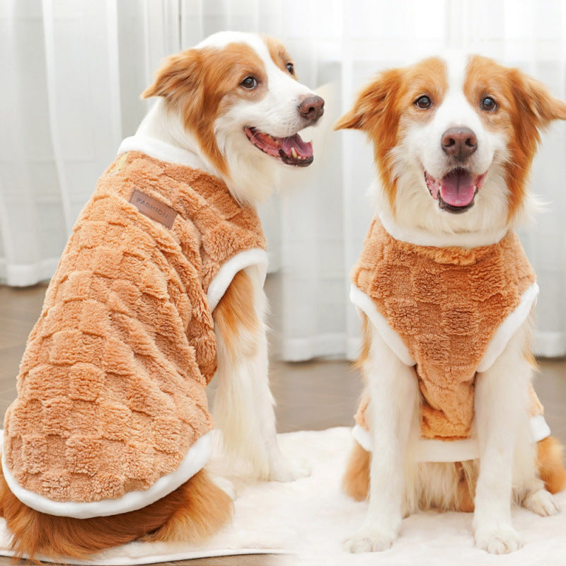 Vêtements de coton d'hiver d'automne pour animaux de compagnie