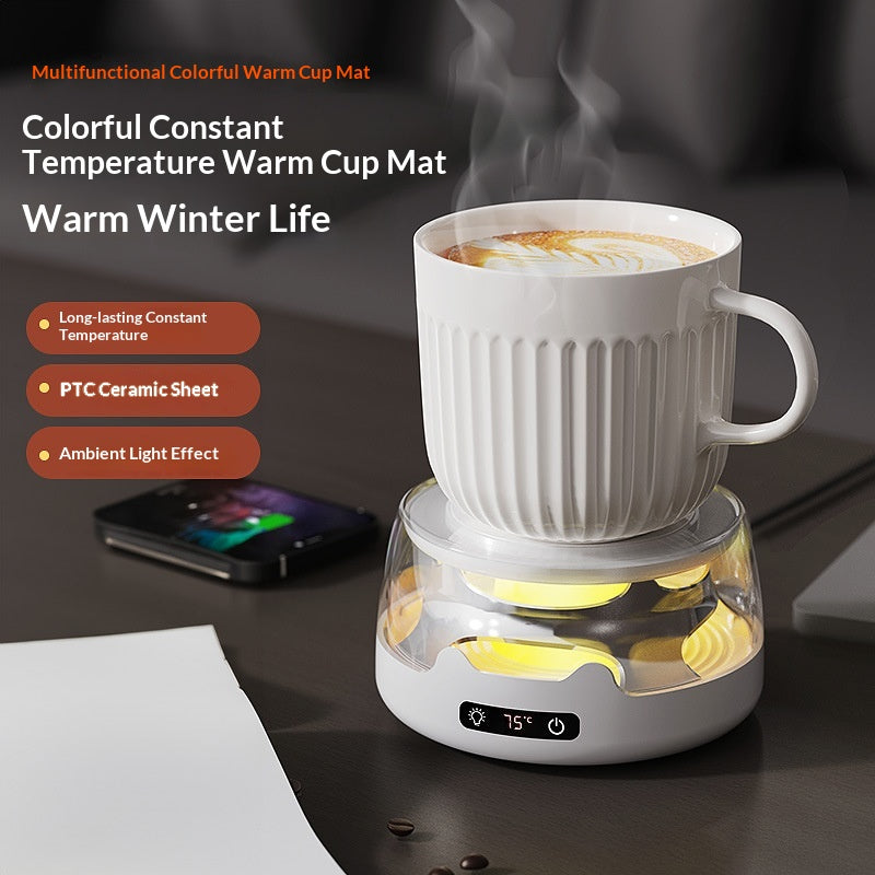 Sous-verre de chauffage thermostatique ménager