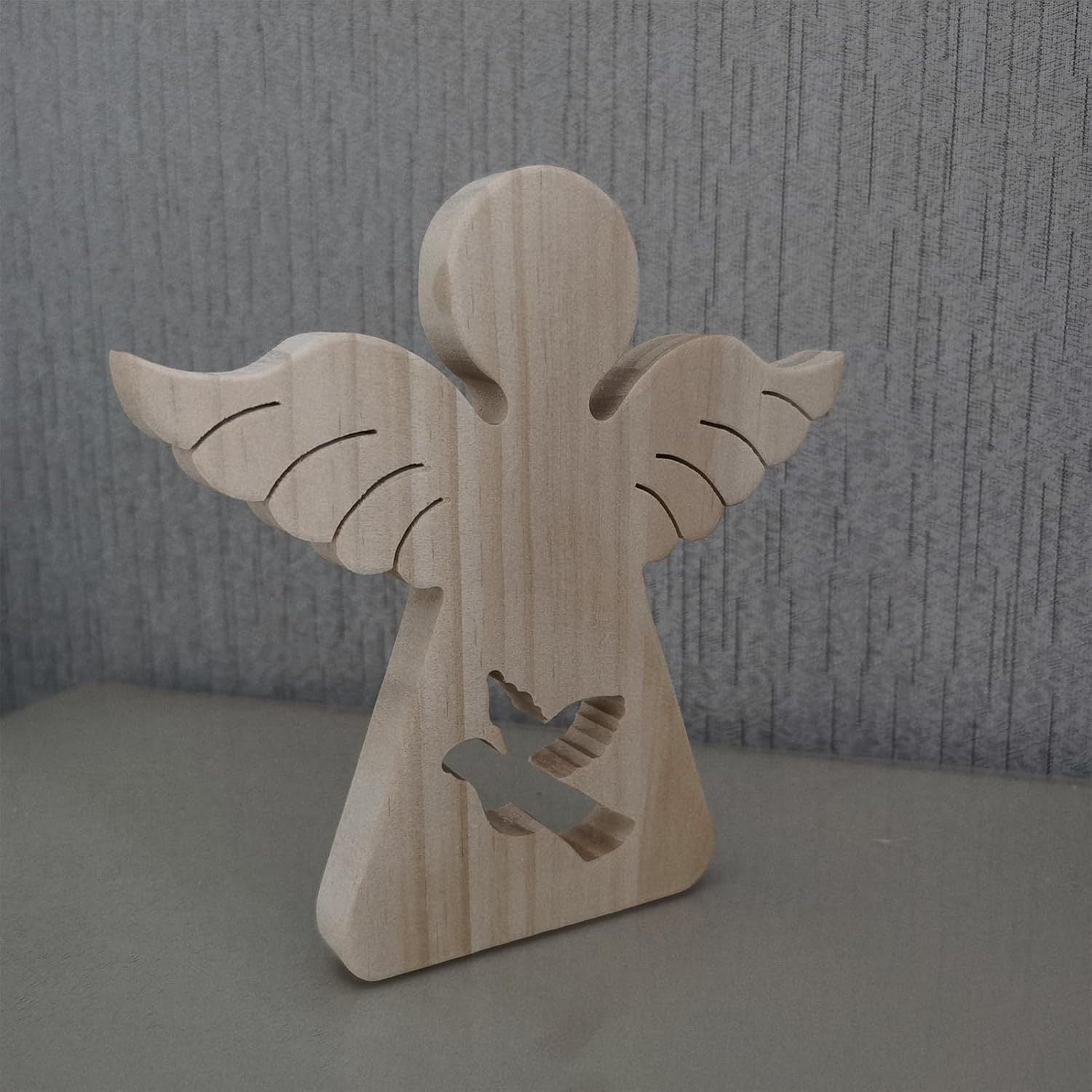 Décorations de baptême en bois - Symboles décoratifs en bois pour cérémonies de baptême Et spécial