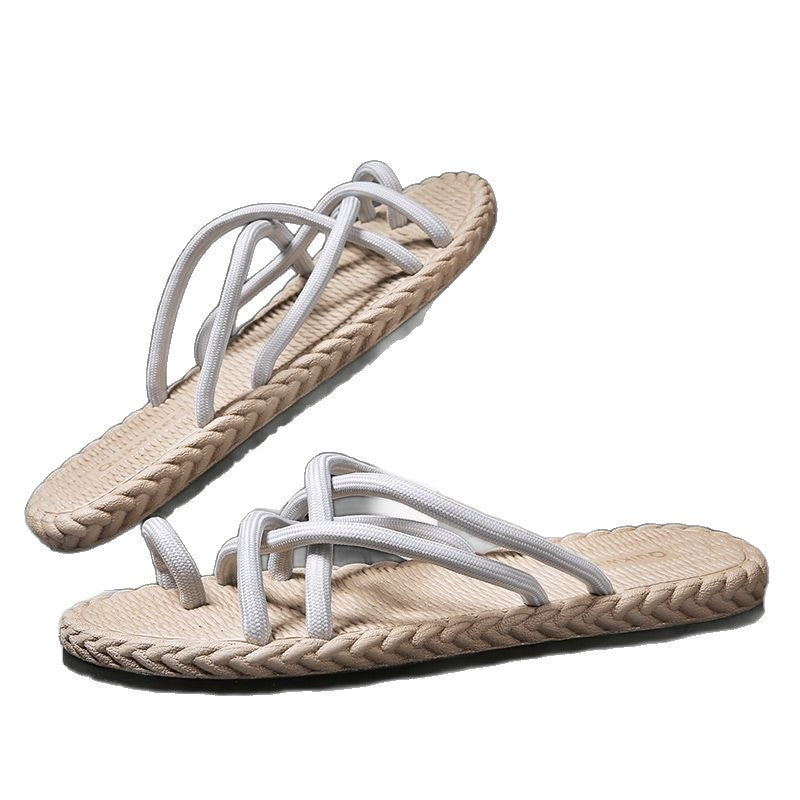 Flip-flops à l'extérieur occasionnel personnalisé