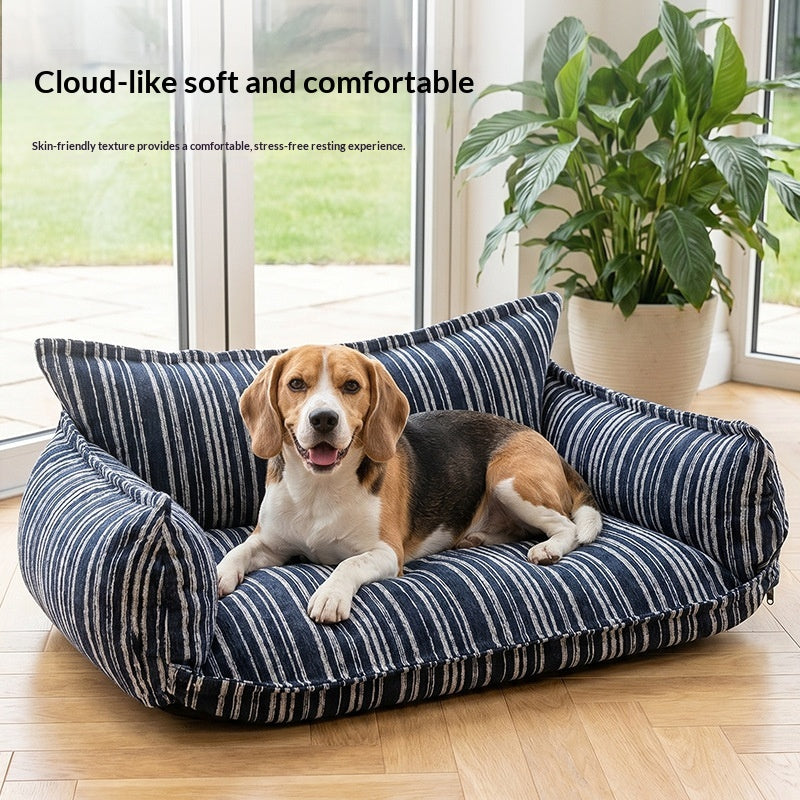 Amovible et lavable maison intérieure confort Pet Canapé Dog Bed