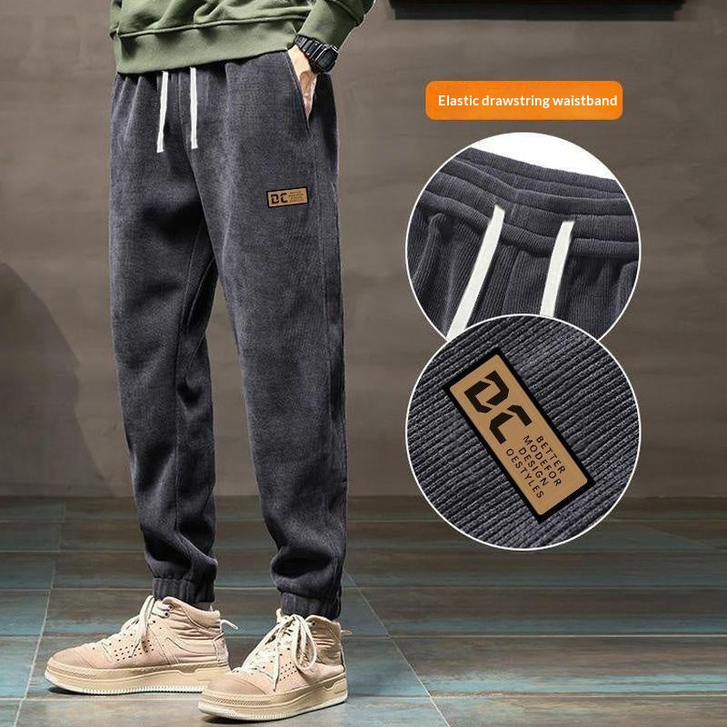 Pantoufles longue jogging au printemps style automne