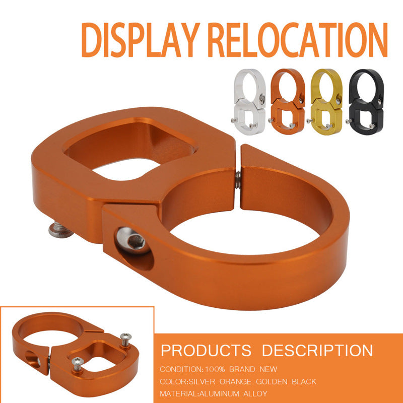 Support d'instrument en alliage d'aluminium modifié pour motocycle électrique applicable