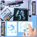 Reusable ocean-themed debossing mold