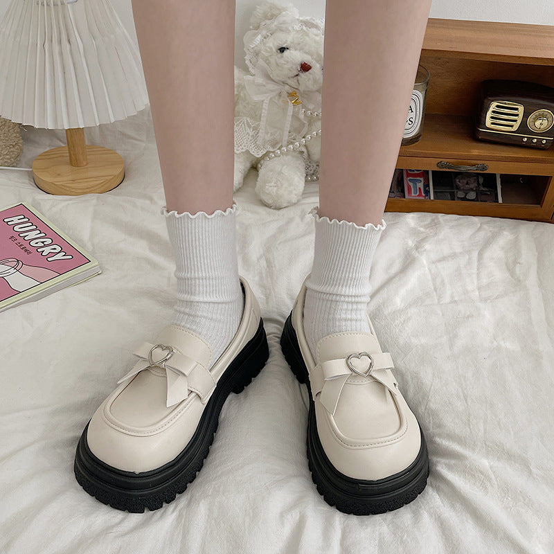 Femmes mode et polyvalent Bow chaussures simples