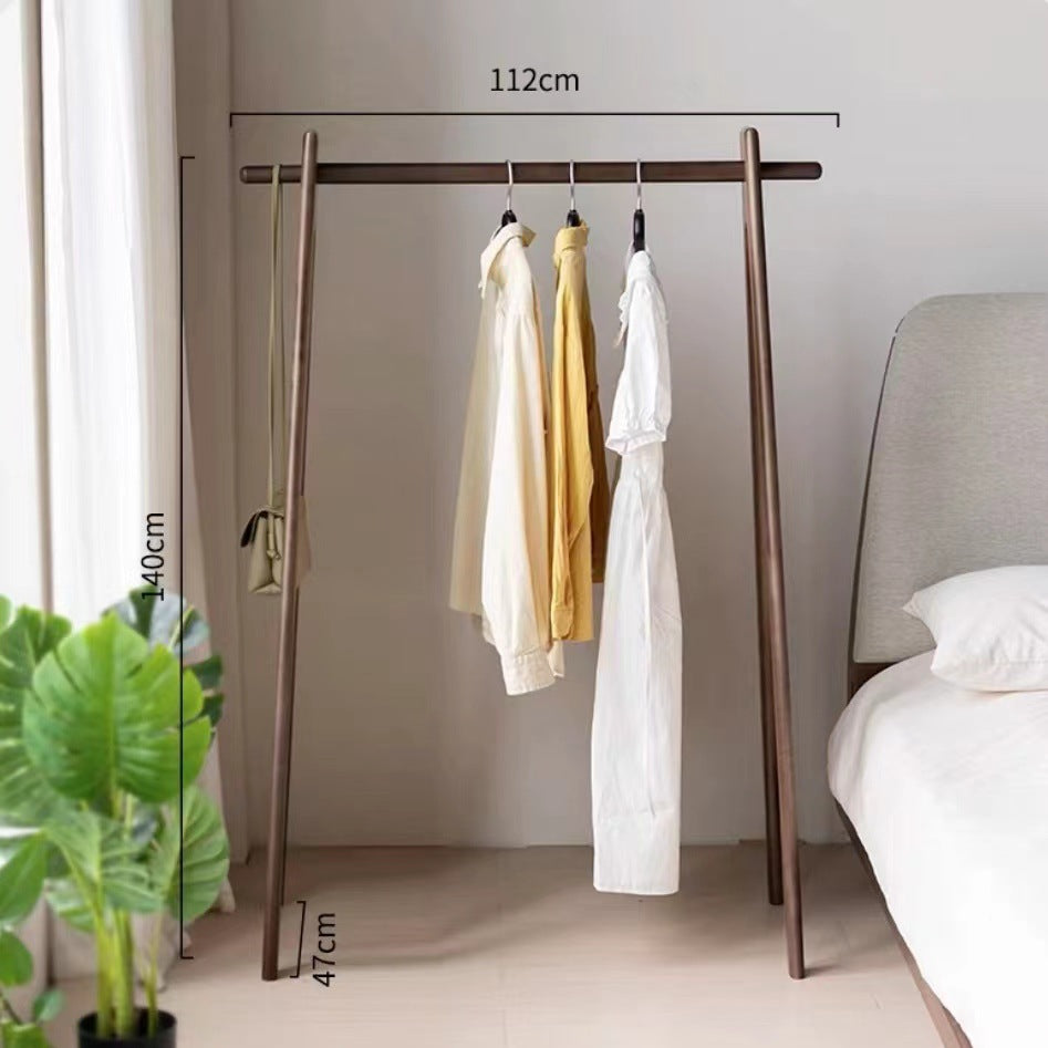 Manteau en bois massif et rack de chapeau