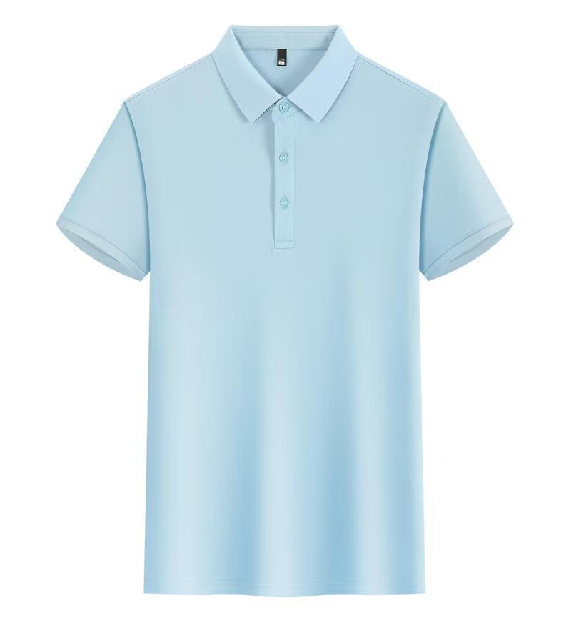 Faites des uniformes d'entreprise à manches courtes avec un collier tournant