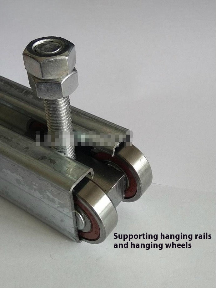 Heavy Duty Porte coulissante Roue de suspension Industrielle Porte Slide Rail Accessoires
