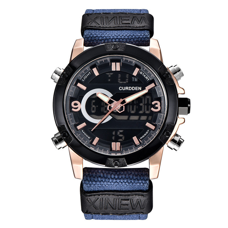 Montre de ceinture de mode multifonctionnelle pour hommes
