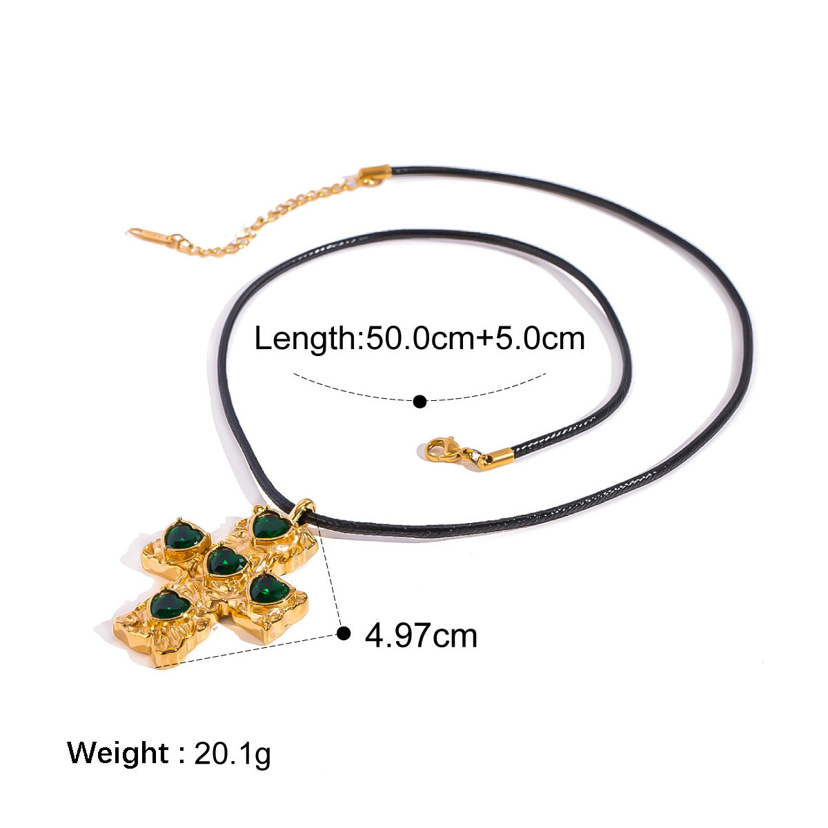 Collier en acier inoxydable pour femmes
