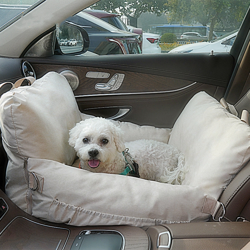 Linge de voiture Siège de sécurité lit de chien avant