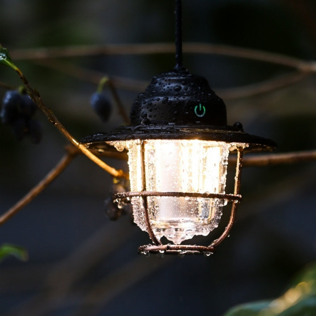 Éclairage extérieur Lampe de camping LED rechargeable par USB