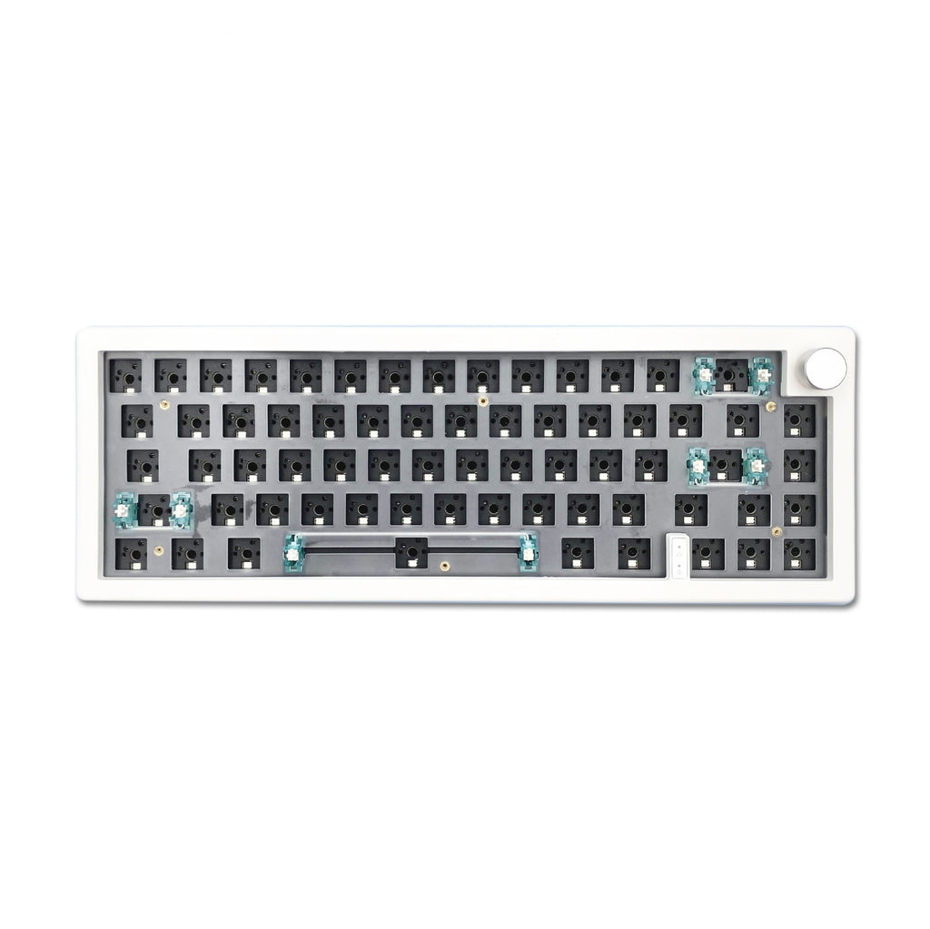 Bricolage personnalisé trois modèles avec prise de support de Knob RGB Kit de clavier mécanique rétroéclairé