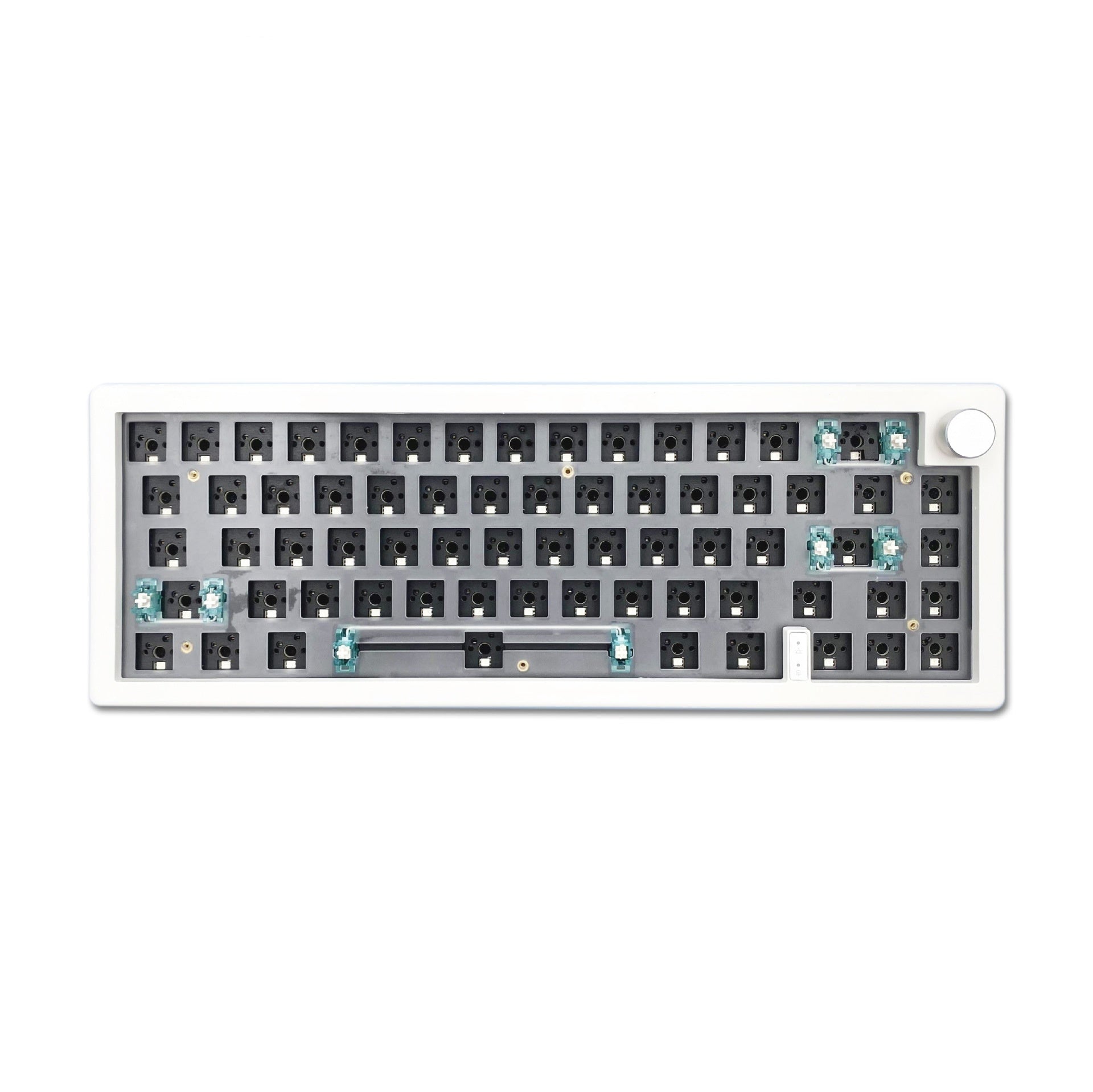 Bricolage personnalisé trois modèles avec prise de support de Knob RGB Kit de clavier mécanique rétroéclairé