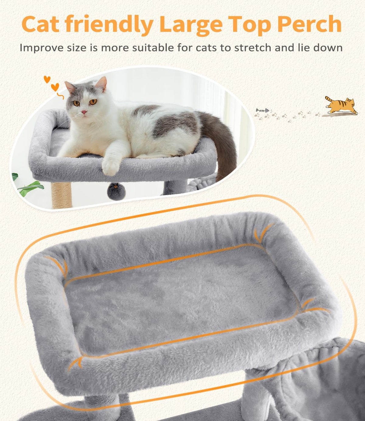 ABCPET Grand arbre de chat