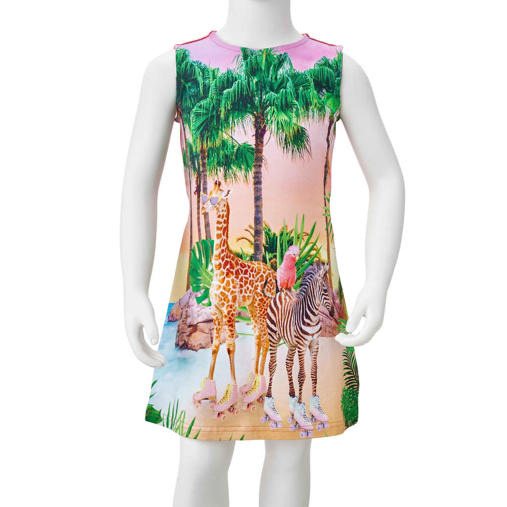 Robe pour enfants coraux taille rose 116