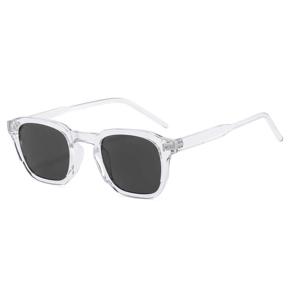 Square Retro Internet Street Shooting Avancé Simple Trendy Lunettes de soleil