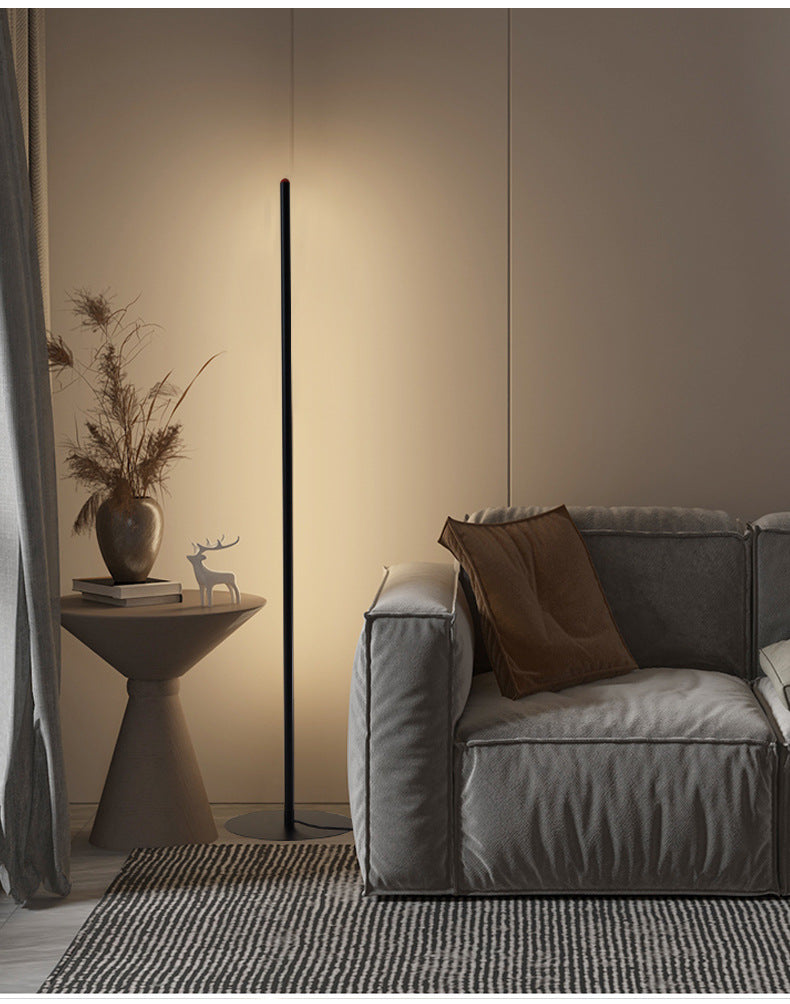 Lampe de sol simple LED lumière salon et hôtel canapé décoration coin lampe chambre lits