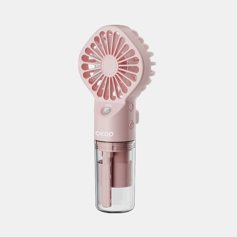 KP-F03 Ventilateur d'embrayage portatif de meilleure vente Mini ventilateur rechargeable portable avec humidificateur Fu