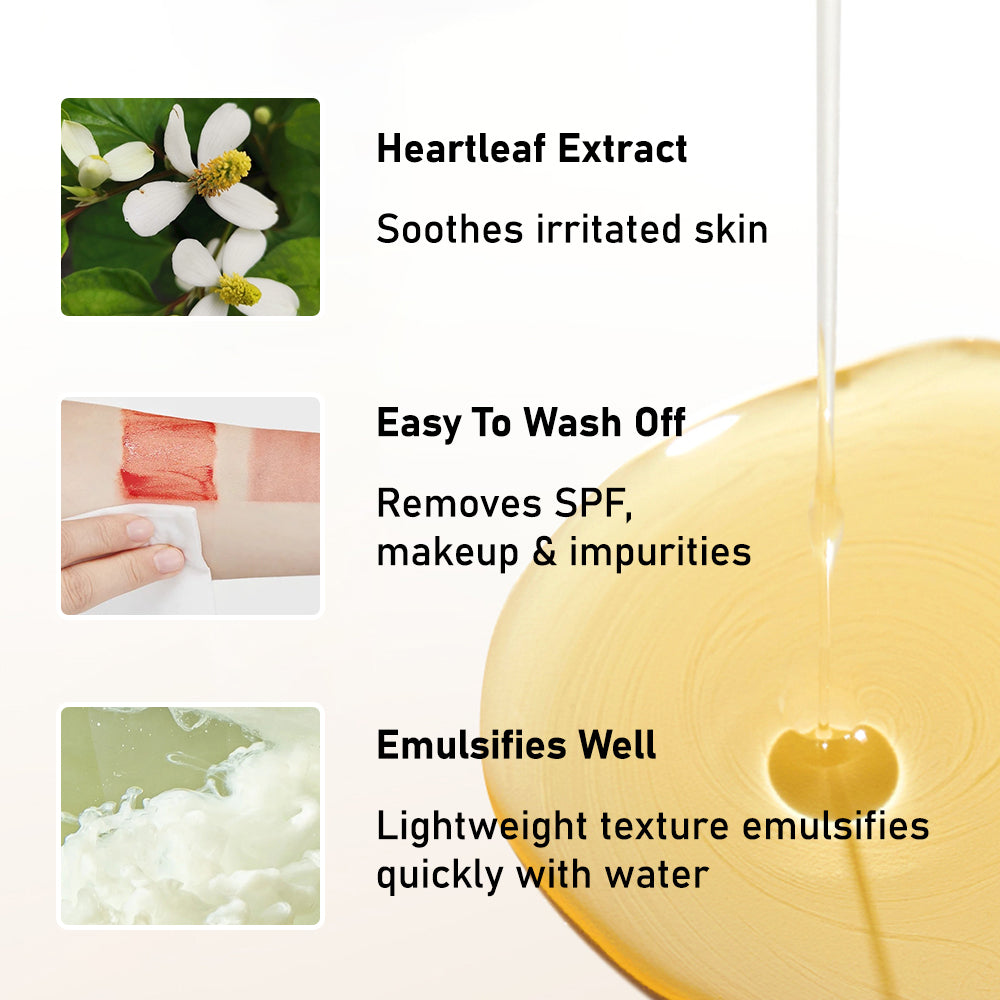 Centella extract cleansing and make-up removing