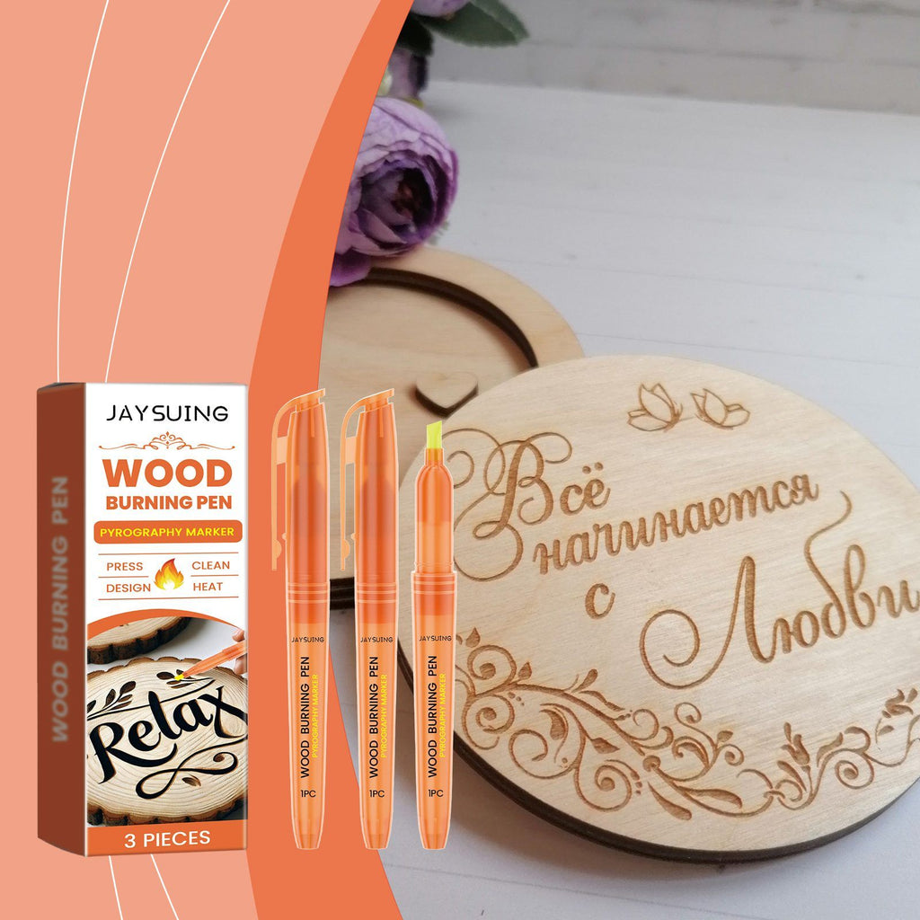 JAYSUING Wood Burning Craft Marker Set