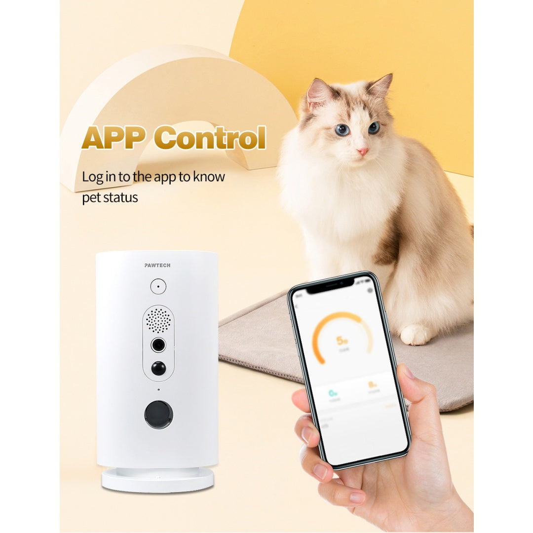 Smart WiFi Automatic Pet Feeder avec 270 caméra tournante