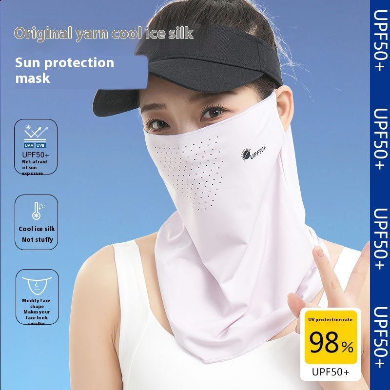 Masque Femme Riding UV Protection Cou Suspension oreille