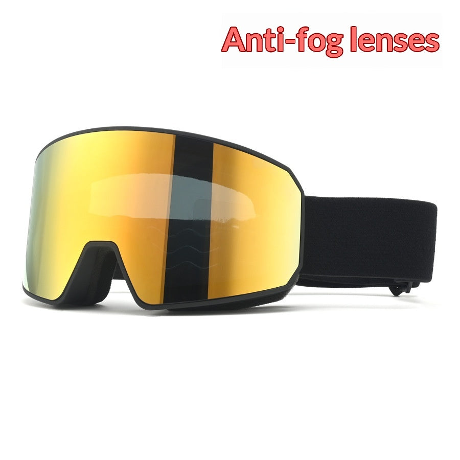 Gants de ski Double couche Gants anti-fog alpinisme