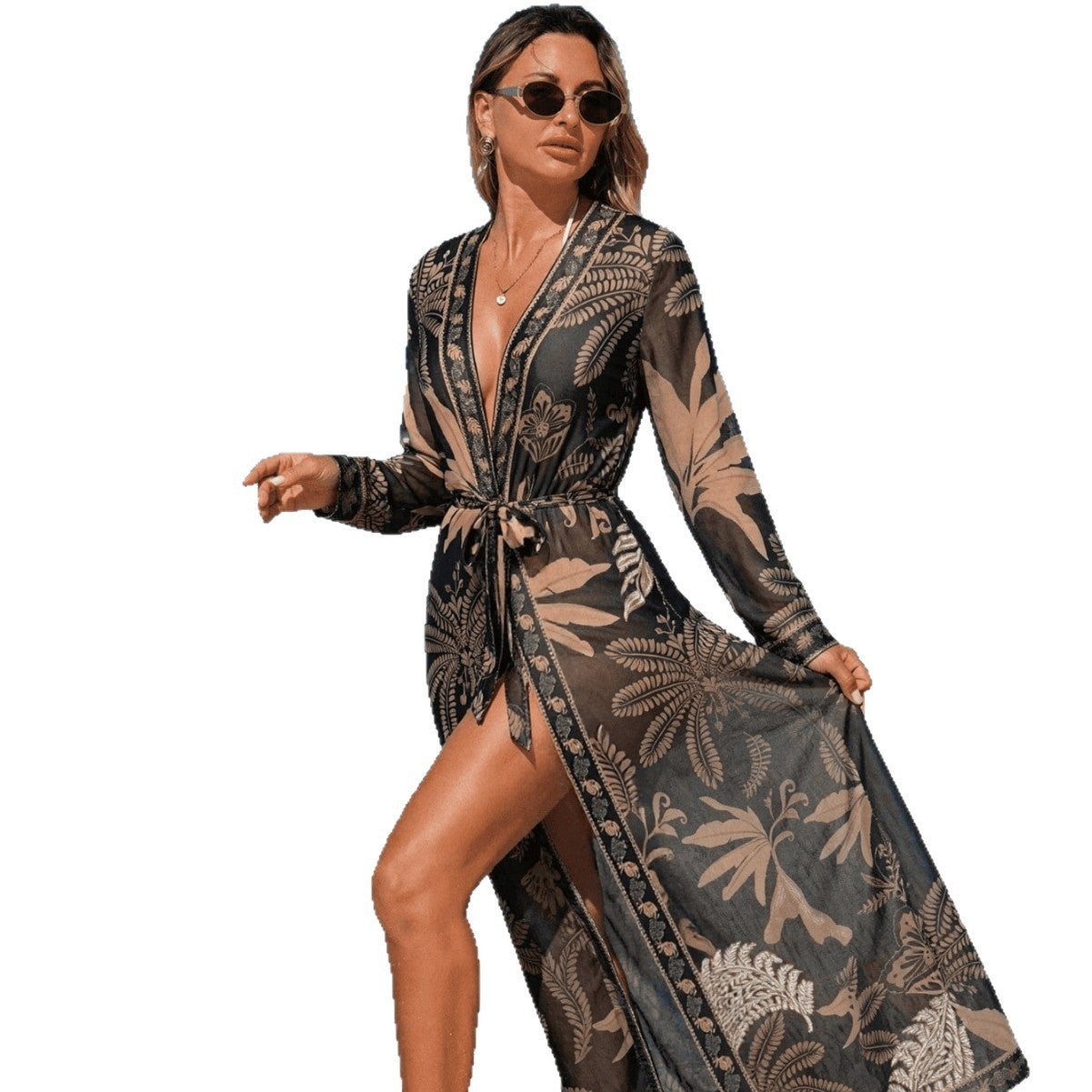 Cardigan Bikini Cover-up Femmes Vêtements de dessus pour maillots de bain