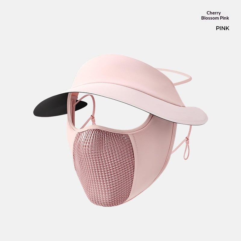 Cyclisme Masque de protection solaire unisexe de sport de plein air avec protection UV