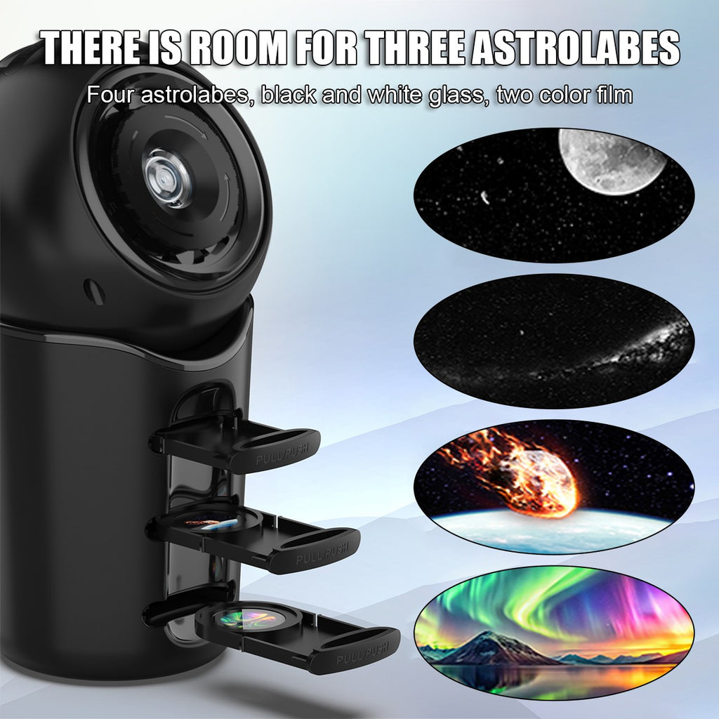 Galaxy Starry Sky Projector Night Light Rotant LED Planétarium Star Lampe UK