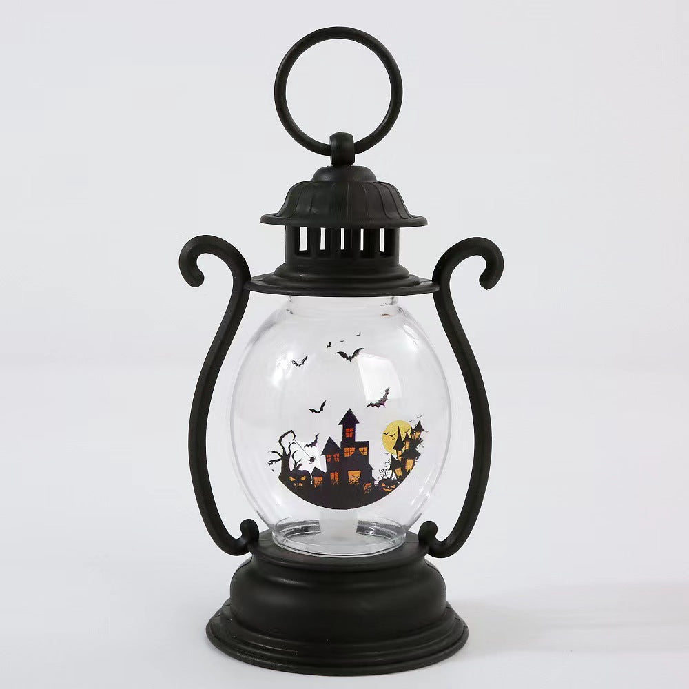 Lanterne de citrouille d'Halloween Kidsren Satchel Night Light Party Atmosphere Décoration Scène