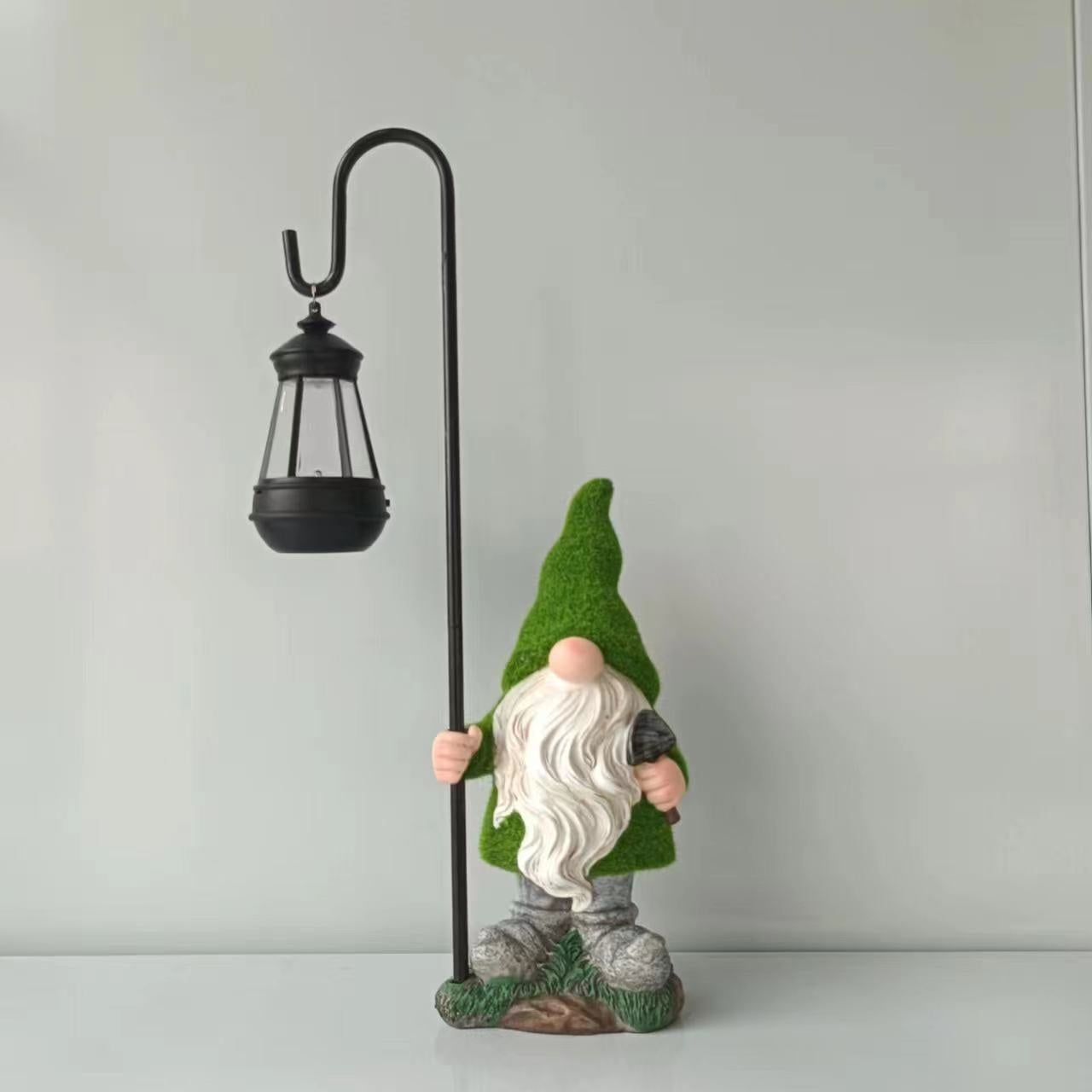 Décoration de jardin extérieur de lampe solaire créative elfe