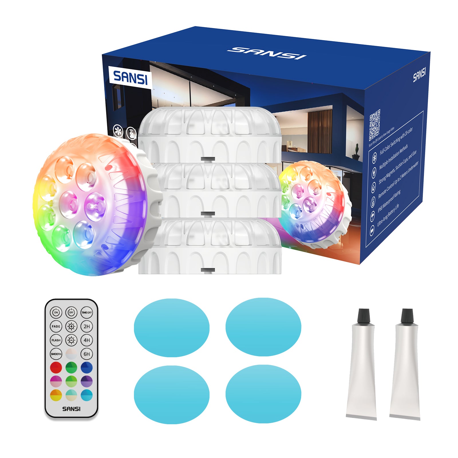 SANSI IP68 Pool Light étanche
