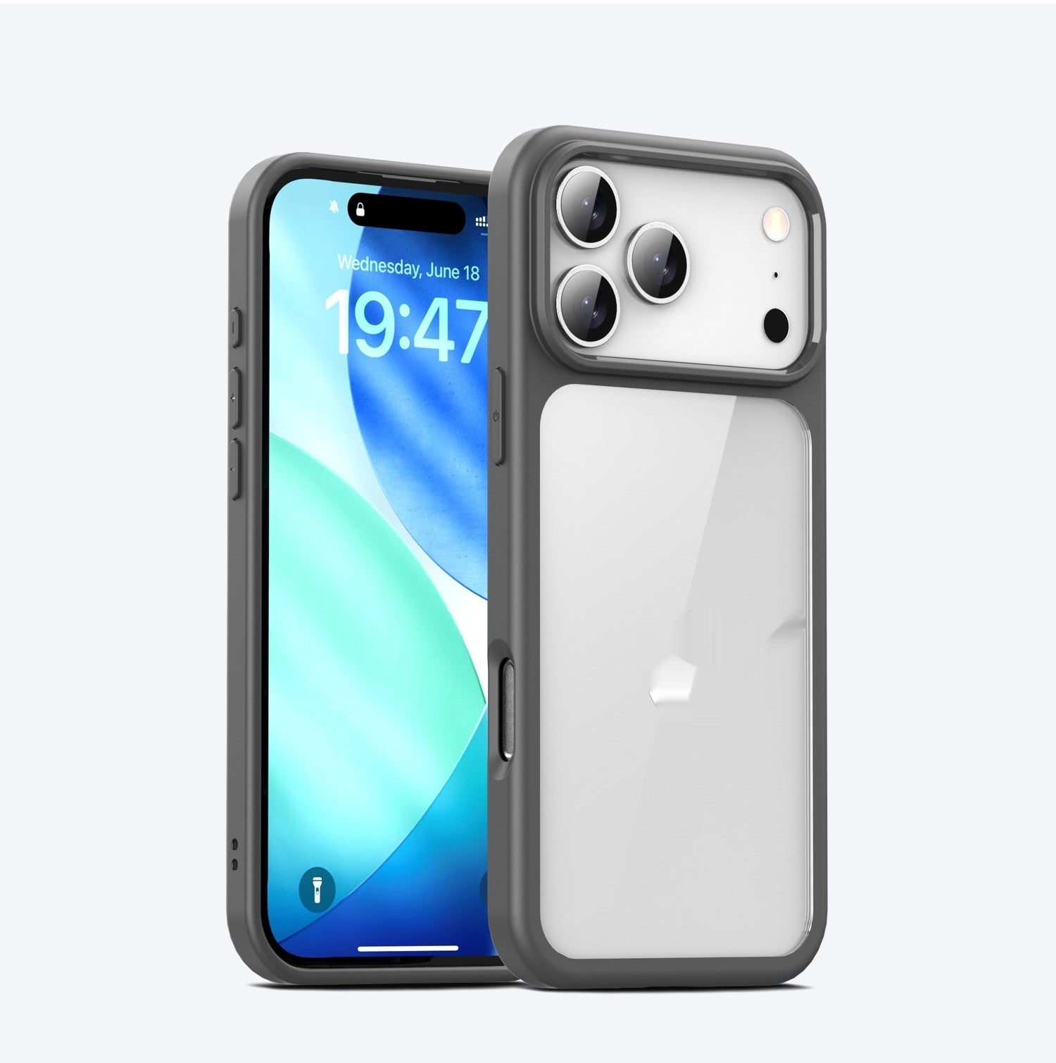 Coque de téléphone Drop-proof Soft Bords Hard Shell Tout enveloppé