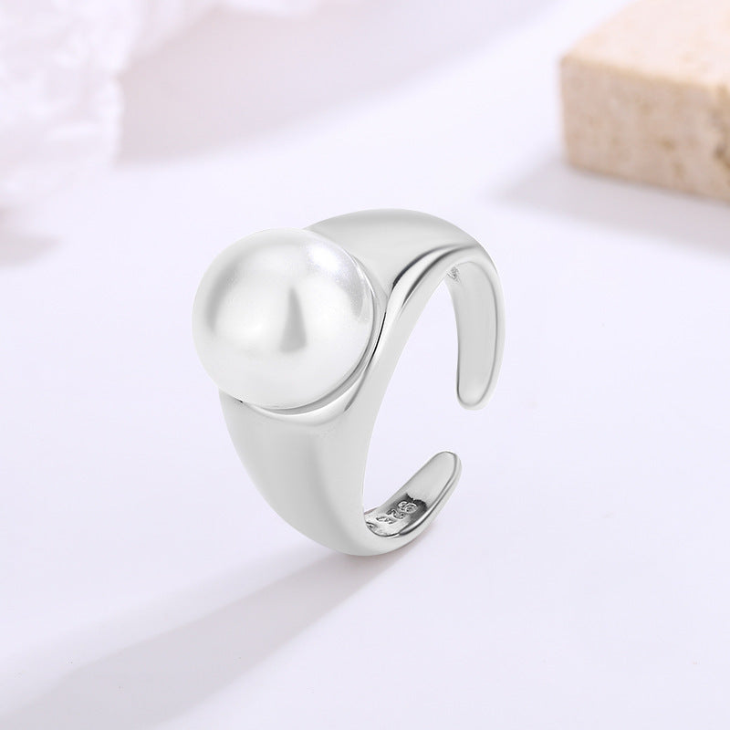 Zircon Inclaid Unique Design Minority Fashion Index Finger Ring