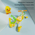 Jaune Canard Multifonctionnel Enfants Tricycle Vélo