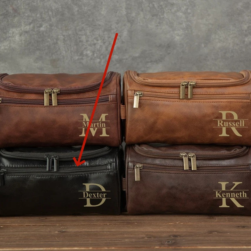Cadeau d'anniversaire personnalisé de sac de voyage haut de gamme pour hommes